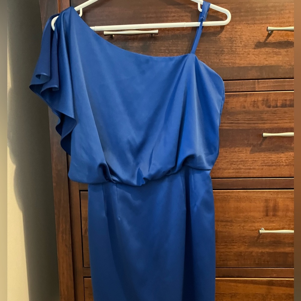 Blue party dress